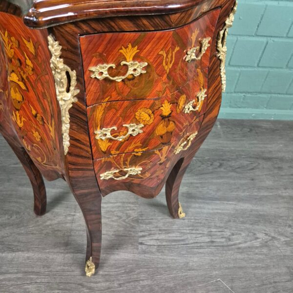 Commode Neo-barok Noten 0,50 m - Afbeelding 7