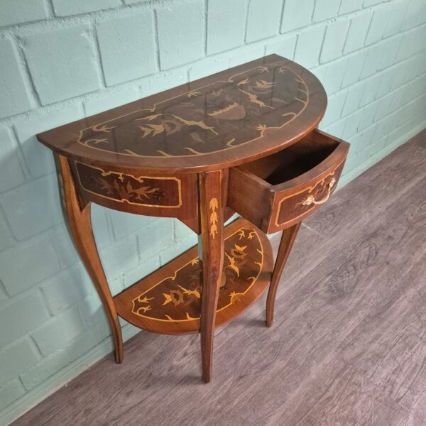 Wandtafel Console-tafel Neo-barok Noten - Afbeelding 8