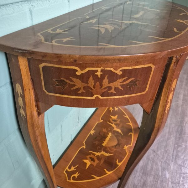 Wandtafel Console-tafel Neo-barok Noten - Afbeelding 3