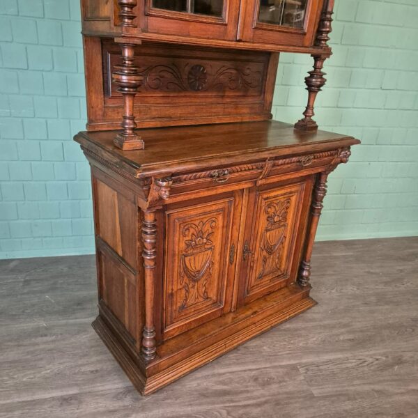 Buffetkast Kast Jugendstil 1900 Eiken - Afbeelding 6