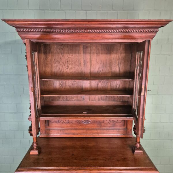 Buffetkast Kast Jugendstil 1900 Eiken - Afbeelding 21