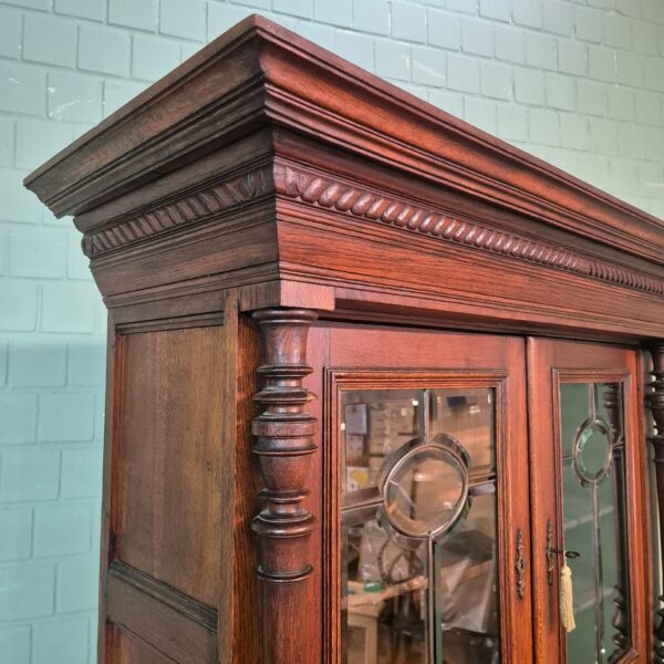 Buffetkast Kast Jugendstil 1900 Eiken - Afbeelding 5