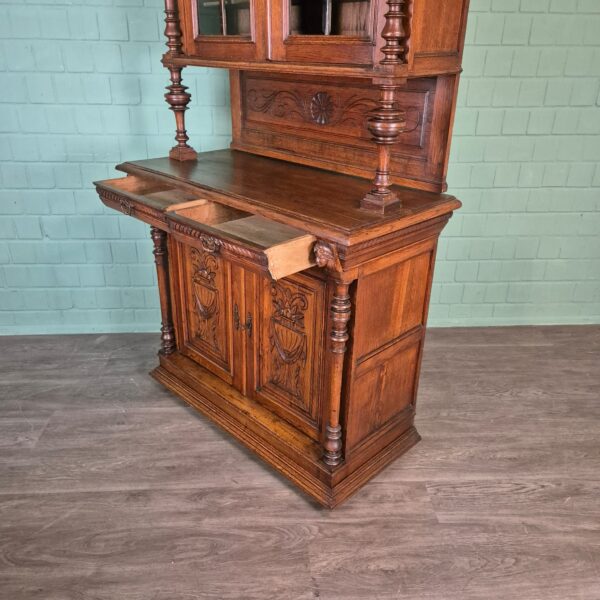 Buffetkast Kast Jugendstil 1900 Eiken - Afbeelding 22