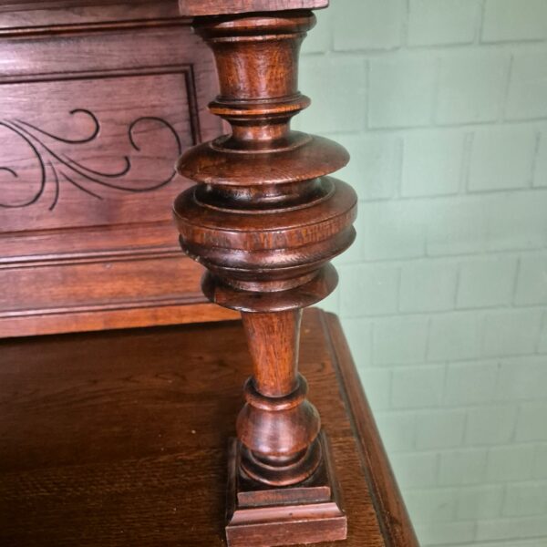 Buffetkast Kast Jugendstil 1900 Eiken - Afbeelding 13