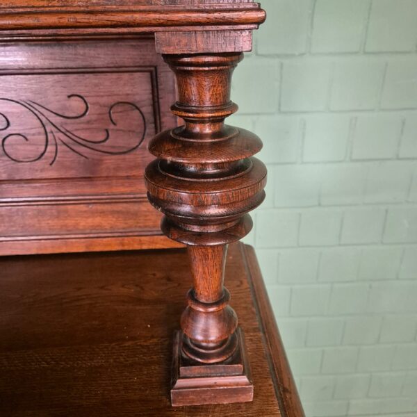 Buffetkast Kast Jugendstil 1900 Eiken - Afbeelding 12