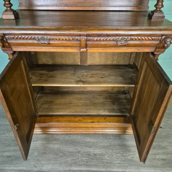 Buffetkast Kast Jugendstil 1900 Eiken - Afbeelding 23