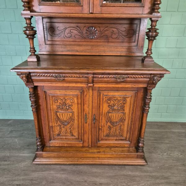 Buffetkast Kast Jugendstil 1900 Eiken - Afbeelding 7
