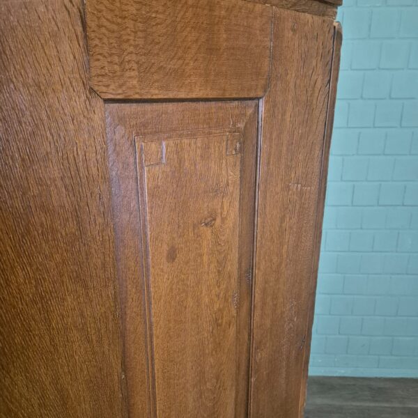 Kledingkast Kast Biedermeier 1800 Eiken - Afbeelding 9