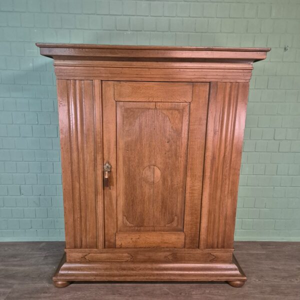 Kledingkast Kast Biedermeier 1800 Eiken - Afbeelding 2