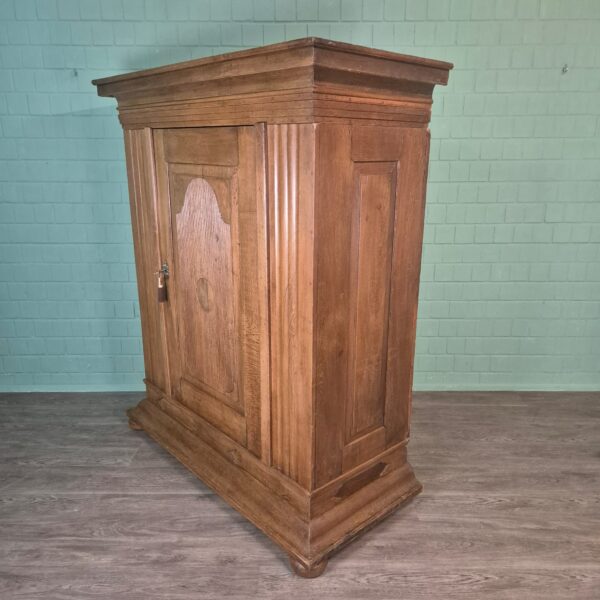 Kledingkast Kast Biedermeier 1800 Eiken - Afbeelding 3