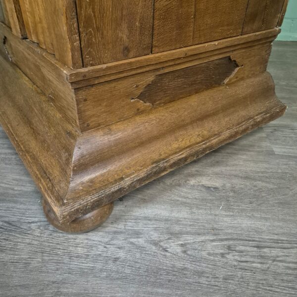 Kledingkast Kast Biedermeier 1800 Eiken - Afbeelding 7