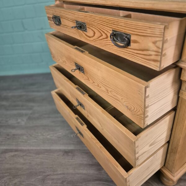 Commode Jugendstil 1900 Grenen - Afbeelding 4
