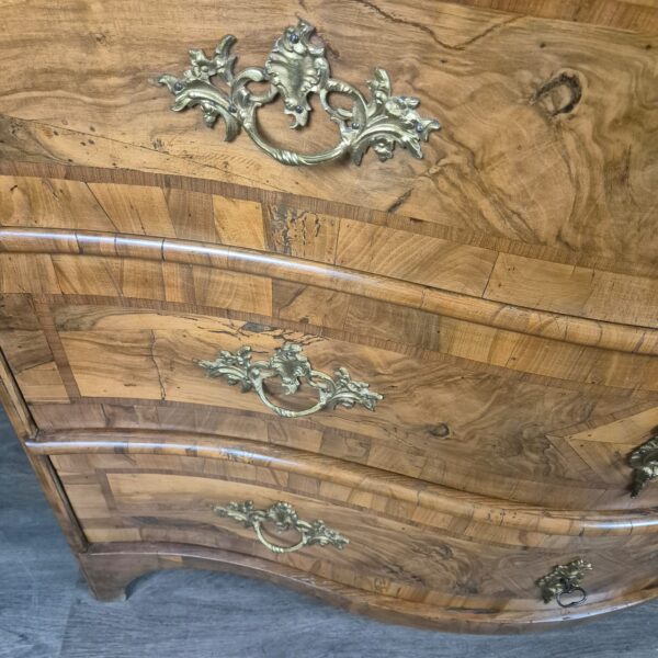 Barokcommode Commode Barok 1780 Noten - Afbeelding 9