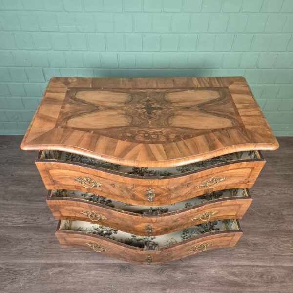 Barokcommode Commode Barok 1780 Noten - Afbeelding 11