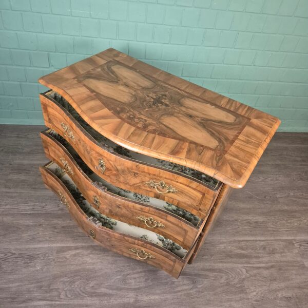 Barokcommode Commode Barok 1780 Noten - Afbeelding 15
