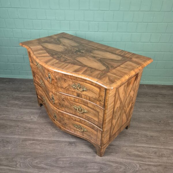 Barokcommode Commode Barok 1780 Noten - Afbeelding 5