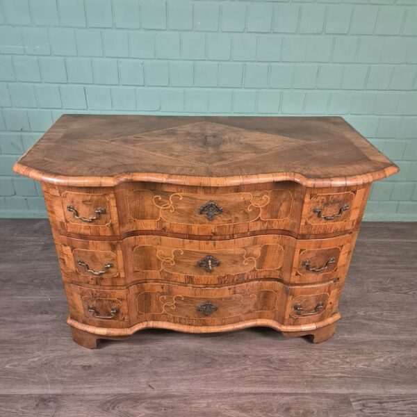 Barokcommode Commode Barok 1770 Noten - Afbeelding 2