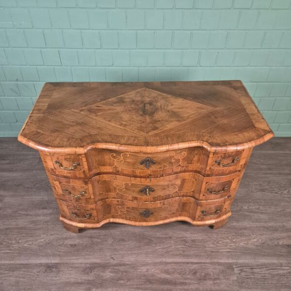 Barokcommode Commode Barok 1770 Noten - Afbeelding 3
