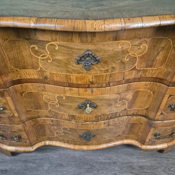 Barokcommode Commode Barok 1770 Noten - Afbeelding 9