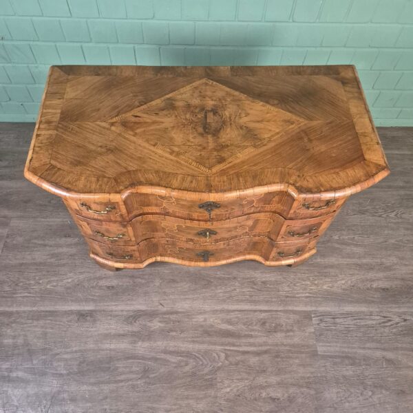 Barokcommode Commode Barok 1770 Noten - Afbeelding 4