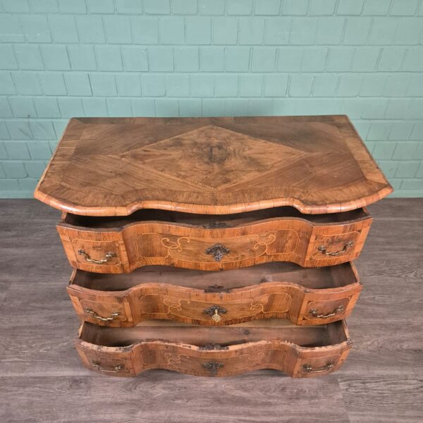 Barokcommode Commode Barok 1770 Noten - Afbeelding 12