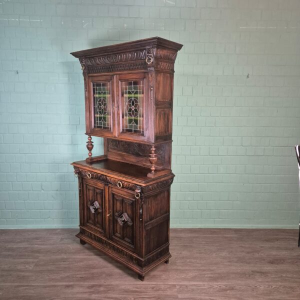 Buffetkast Kast Gründerzeit 1880 Eiken - Afbeelding 3
