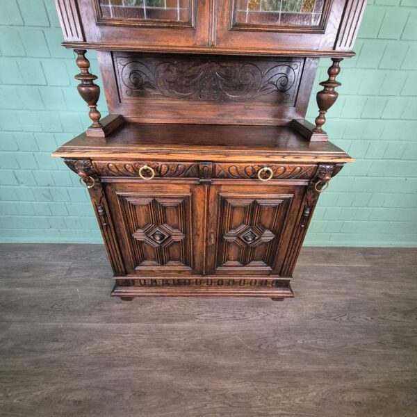 Buffetkast Kast Gründerzeit 1880 Eiken - Afbeelding 8