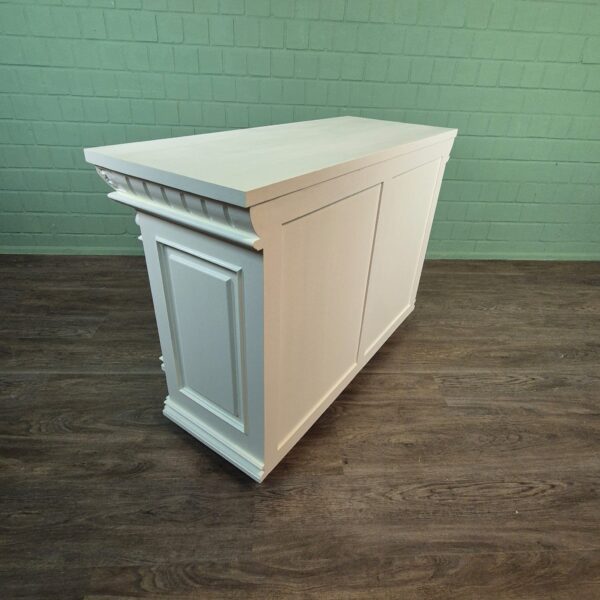 Apothekerskast Ladenkast Anna Teak 1,25 m - Afbeelding 11