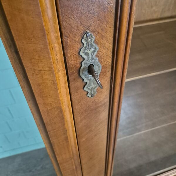 Vitrine Servieskast Jugendstil 1900 Noten - Afbeelding 4