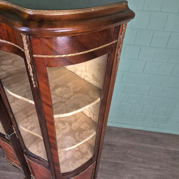 Vitrine Servieskast Neo-barok 1930 Mahonie - Afbeelding 5