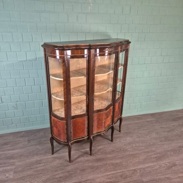 Vitrine Servieskast Neo-barok 1930 Mahonie