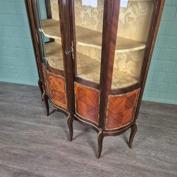 Vitrine Servieskast Neo-barok 1930 Mahonie - Afbeelding 6