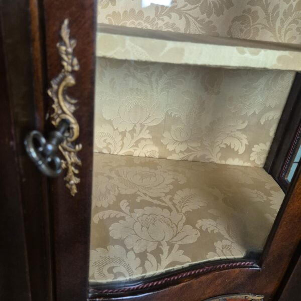 Vitrine Servieskast Neo-barok 1930 Mahonie - Afbeelding 17