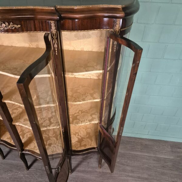 Vitrine Servieskast Neo-barok 1930 Mahonie - Afbeelding 16