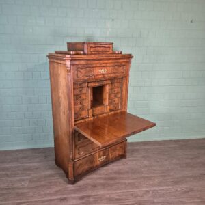 Secretaire Louis Philippe 1860 Mahonie