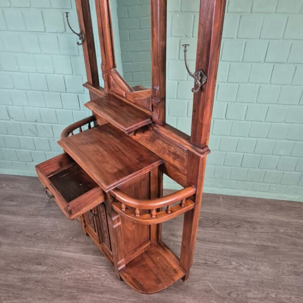 Garderobe Kapstok Mahonie 0,99 m - Afbeelding 10