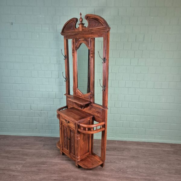 Garderobe Kapstok Mahonie 0,99 m - Afbeelding 3
