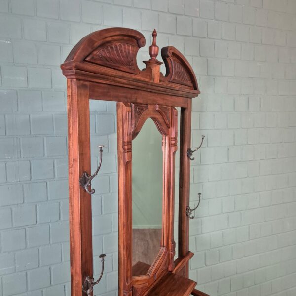 Garderobe Kapstok Mahonie 0,99 m - Afbeelding 4