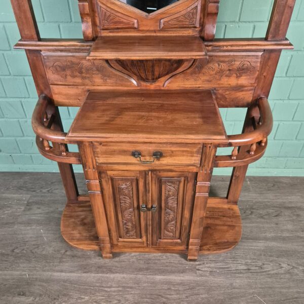 Garderobe Kapstok Mahonie 0,99 m - Afbeelding 5