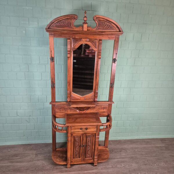 Garderobe Kapstok Mahonie 0,99 m - Afbeelding 2