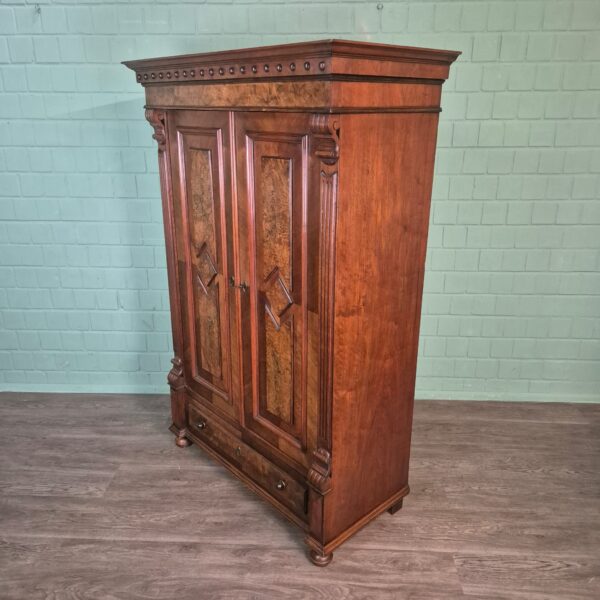 Kledingkast Kast Gründerzeit 1880 Noten - Afbeelding 3