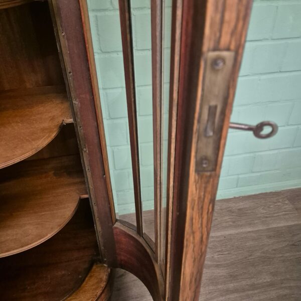 Vitrine Servieskast Art-Deco 1920 Eiken - Afbeelding 14