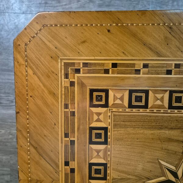 Bijzettafel Tafel Gründerzeit 1880 Noten - Afbeelding 4