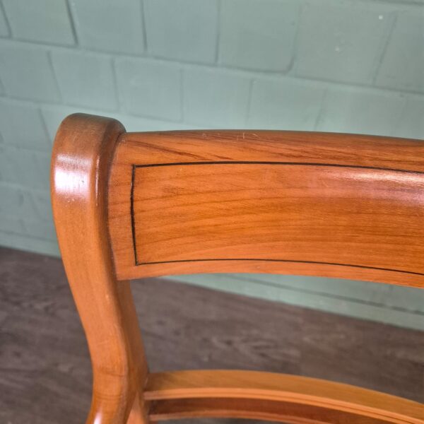 Set Stoelen Biedermeierstijl Kersenhout - Afbeelding 7