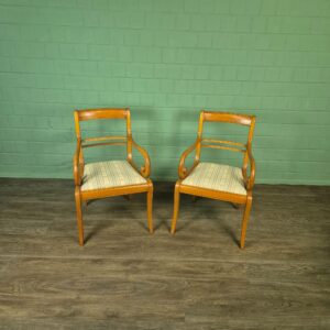 Set Stoelen Biedermeierstijl Kersenhout