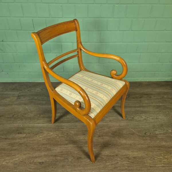 Set Stoelen Biedermeierstijl Kersenhout - Afbeelding 5