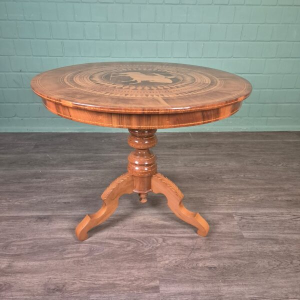 Bijzettafel Tafel Gründerzeit 1880 Noten - Afbeelding 2
