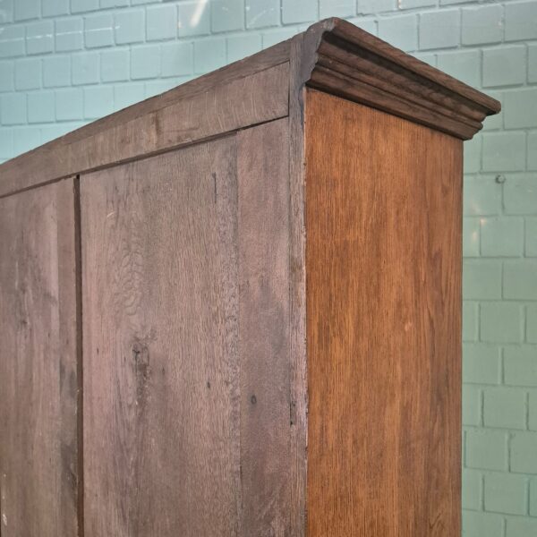 Secretaire Biedermeier 1880 Eiken - Afbeelding 20
