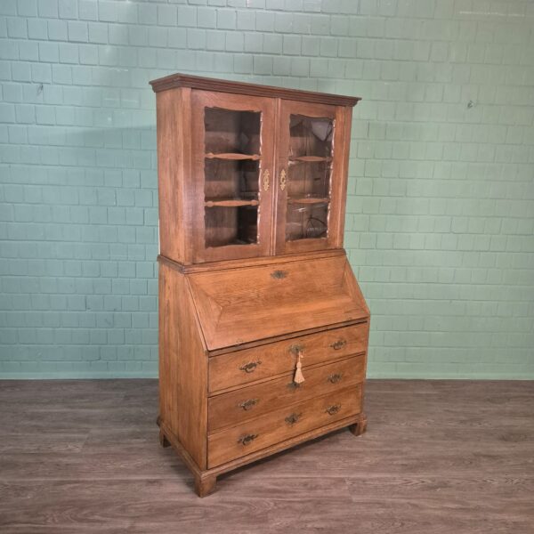 Secretaire Biedermeier 1880 Eiken