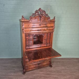 Secretaire Biedermeier 1860 Mahonie
